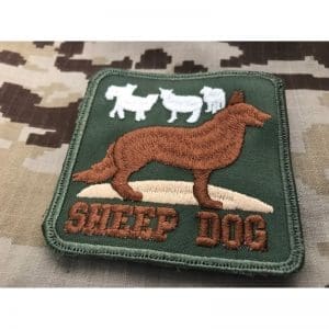 Emblema bordado SHEEP DOG